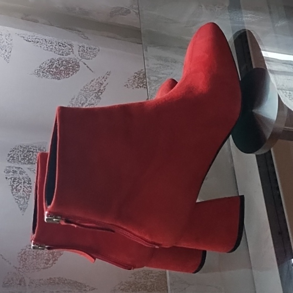 Topshop Maggie Flare Heeled Boots
